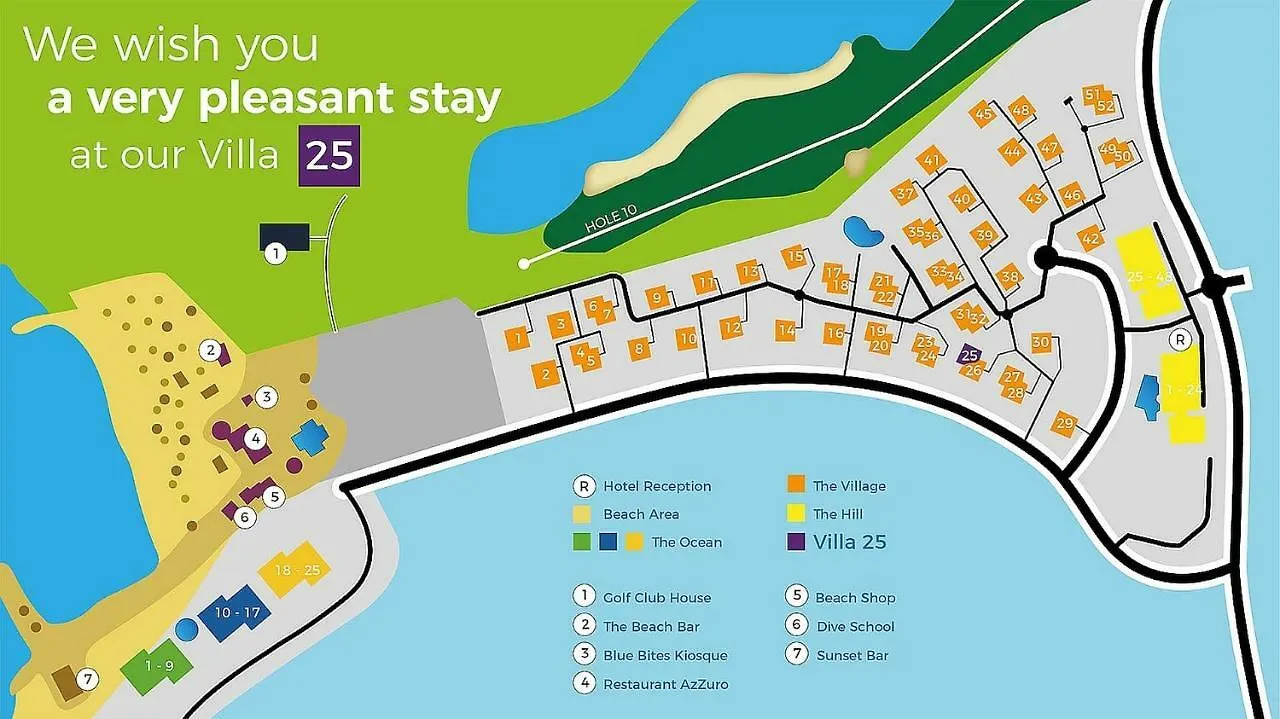 Blue Bay Beach Villa 25 3-Min Beach-Pool-Golf 0*, Blue Bay